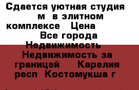 Сдается уютная студия 33 м2 в элитном комплексе › Цена ­ 4 500 - Все города Недвижимость » Недвижимость за границей   . Карелия респ.,Костомукша г.